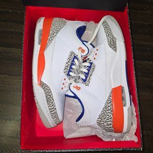 Air Jordan 3 retro white old royal university orange # 136064148